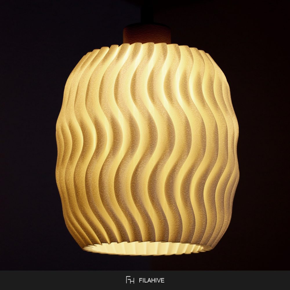 Albatross Pendant Lamp in use - FilaHive