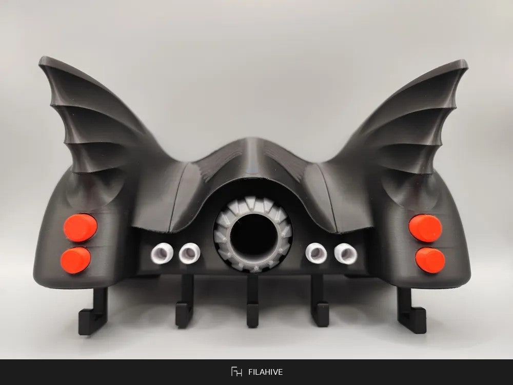 Batmobile key holder detail