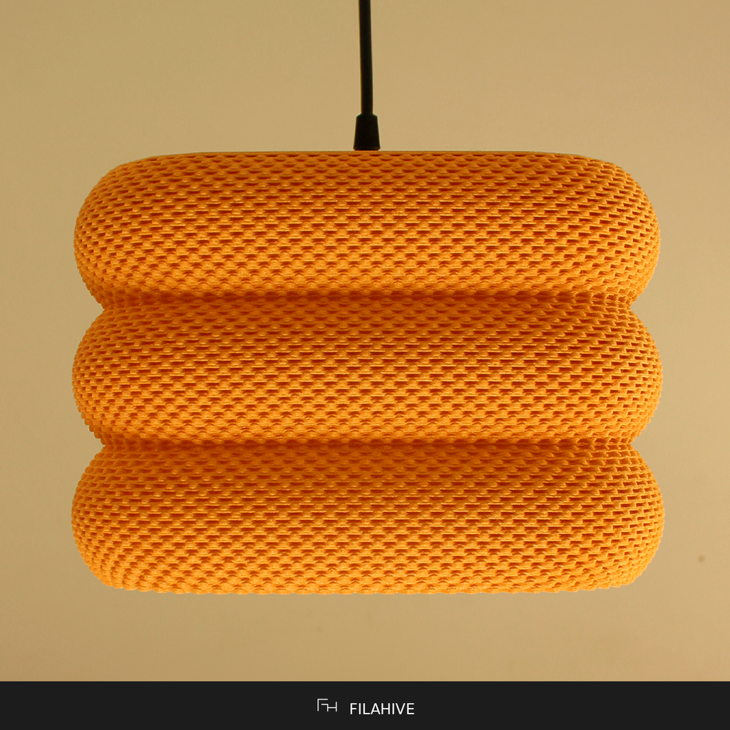Architectural Pendant Lamp | Tiered Statement Ceiling Light | Modern Dining Room Decor