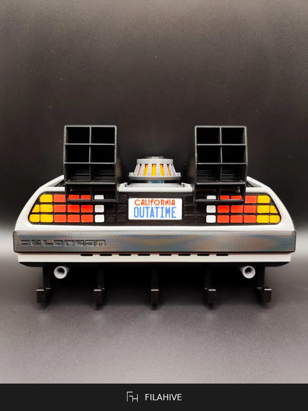 DeLorean key holder detail
