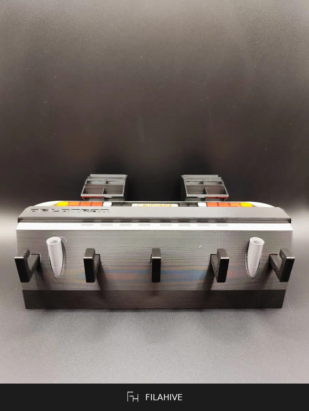DeLorean key holder detail