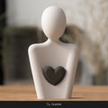 Mother & Child Embrace Statue
