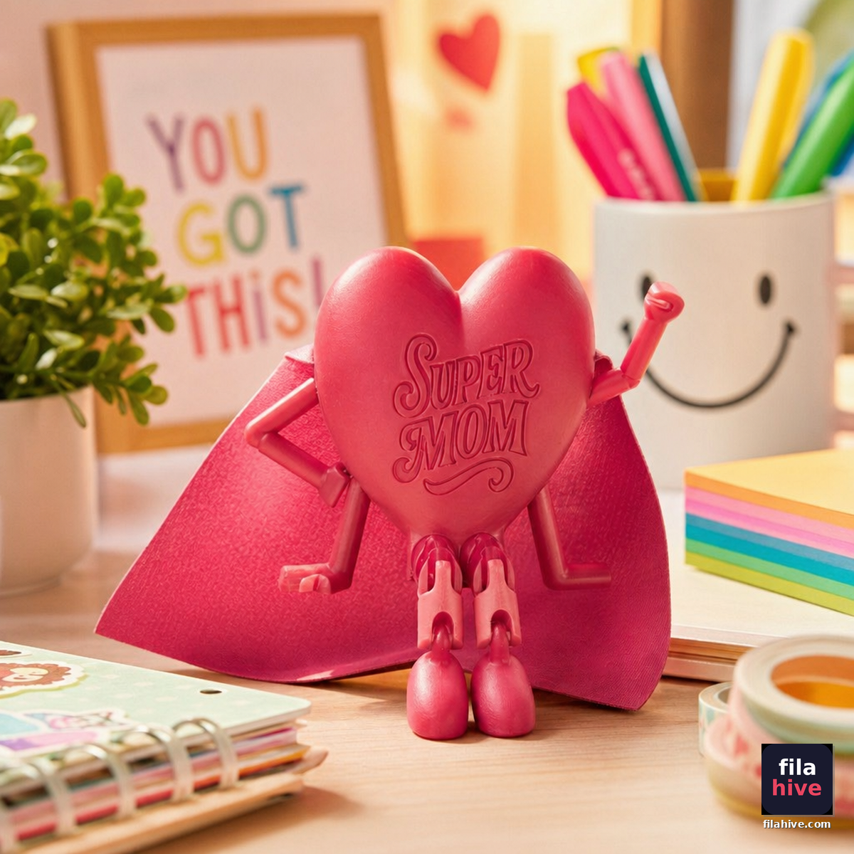 Super Mom Articulated Heart