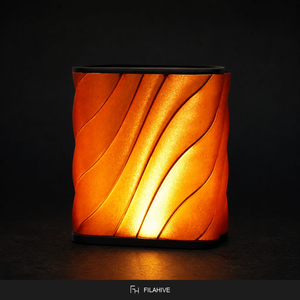 Box Wave Table Lamp - FilaHive