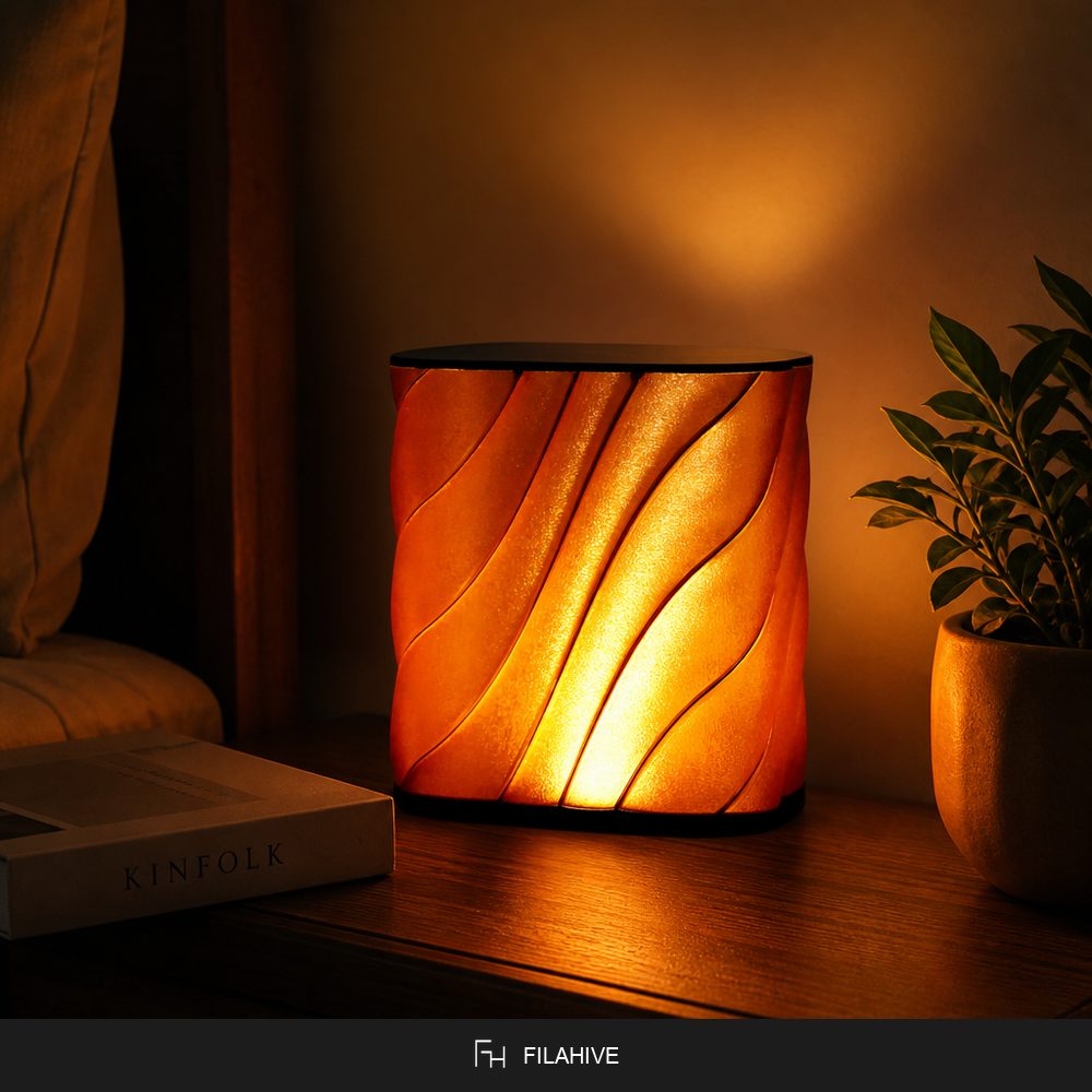 Box Wave Table Lamp - FilaHive