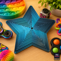 Hypnotic Star Spinner with Handle — FilaHive