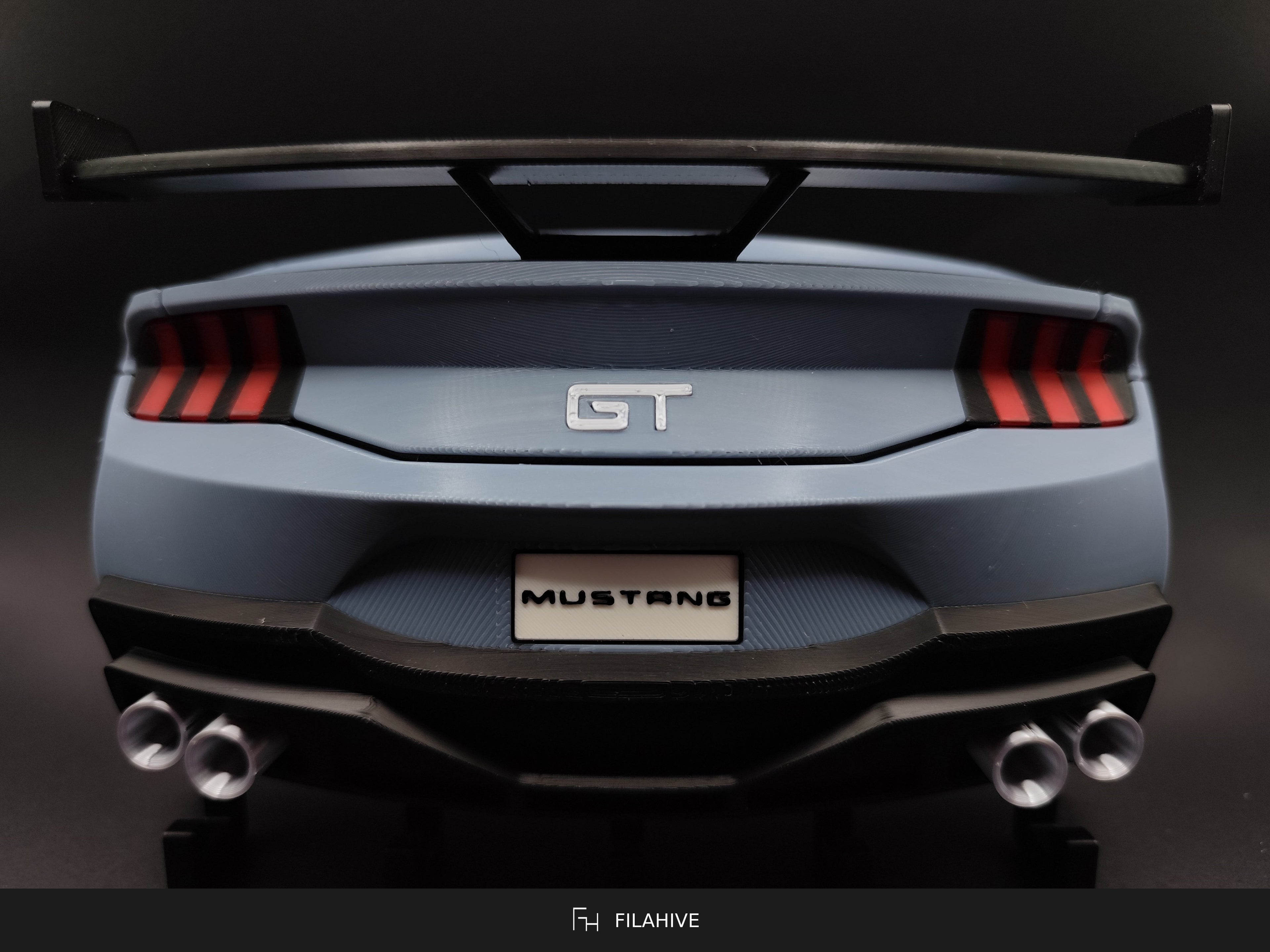 Ford Mustang GT key holder detail