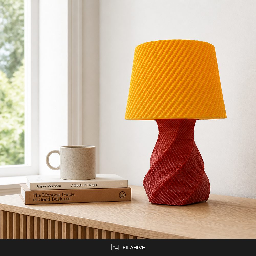 Julian Table Lamp in use - FilaHive