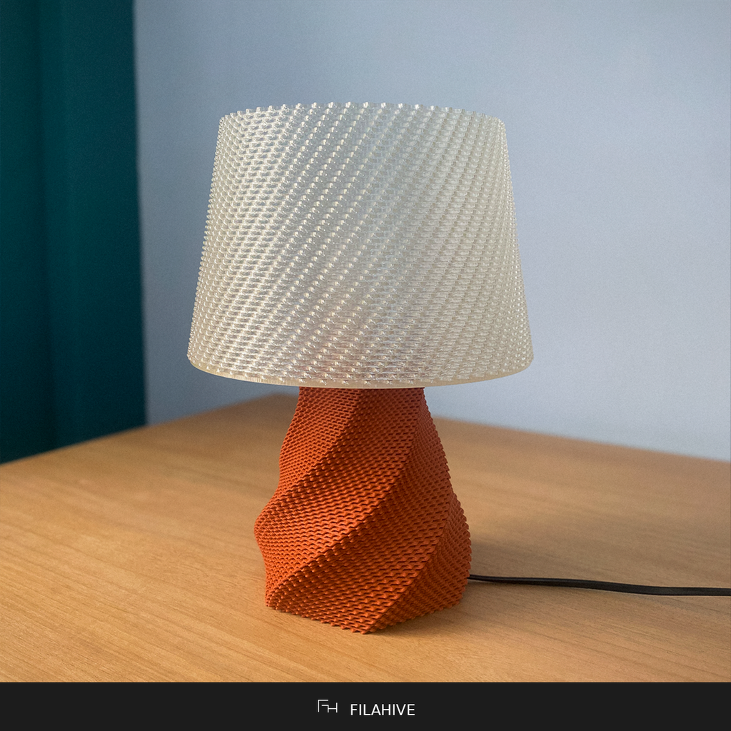 Julian Table Lamp — Solid RippleMesh