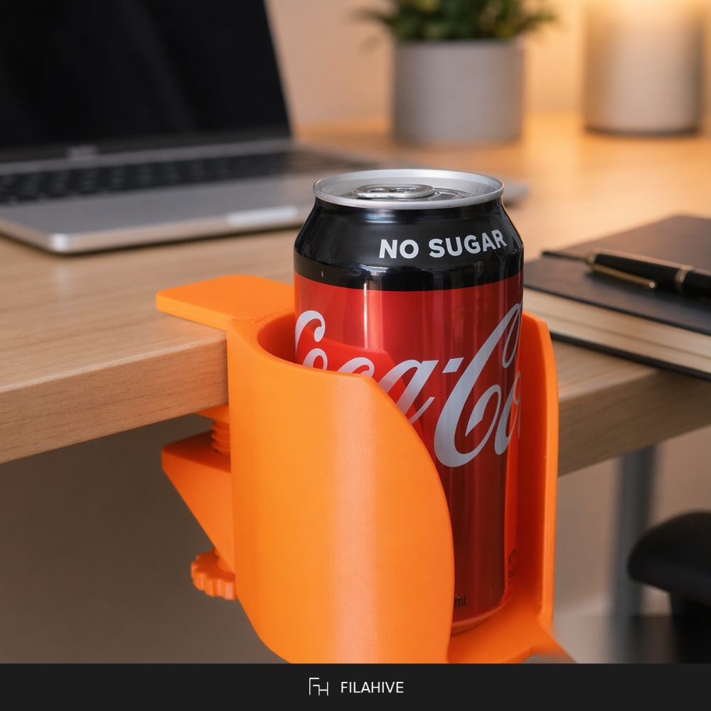 Laptop Saver — Sub-Desk Drink Holder