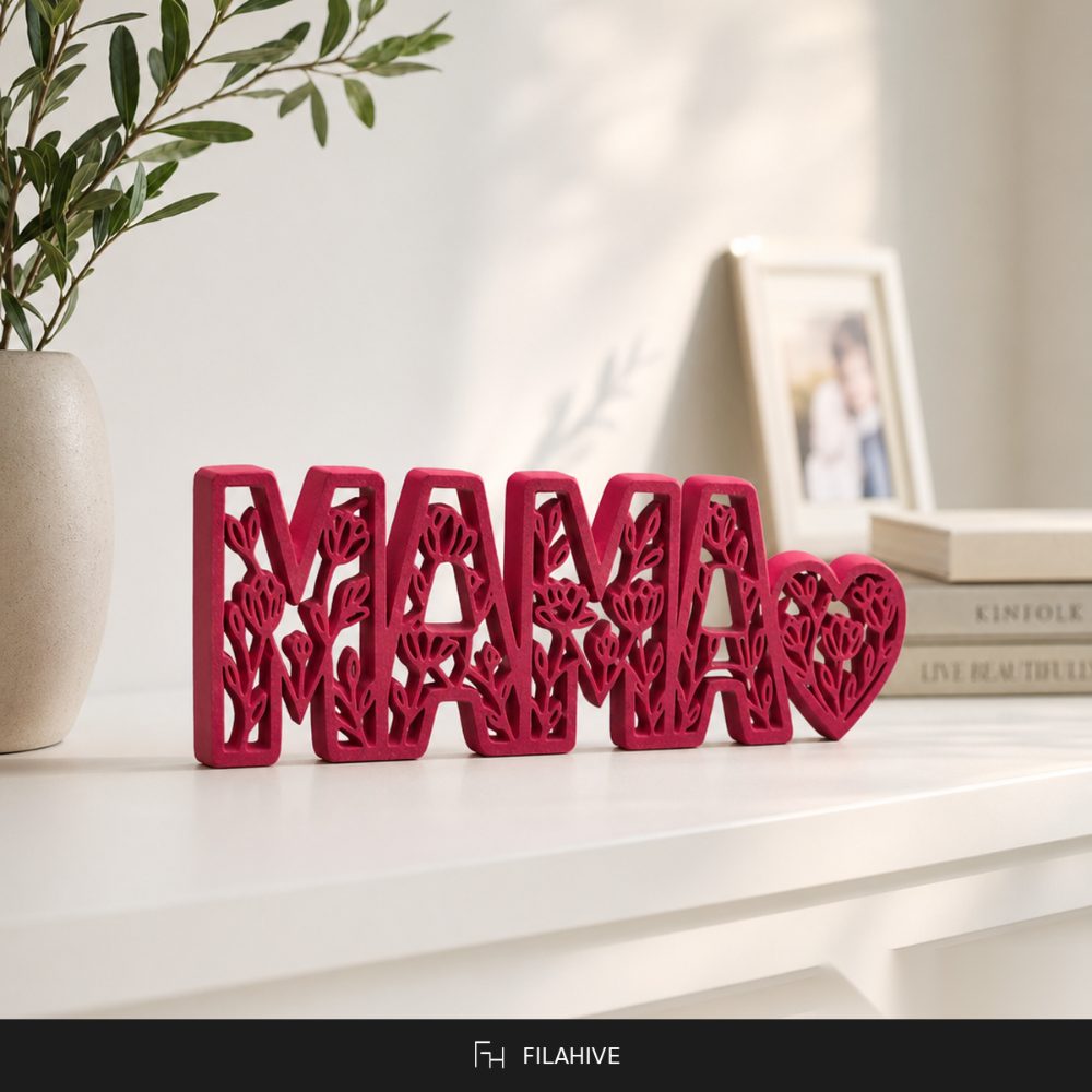 MAMA Floral Heart Display