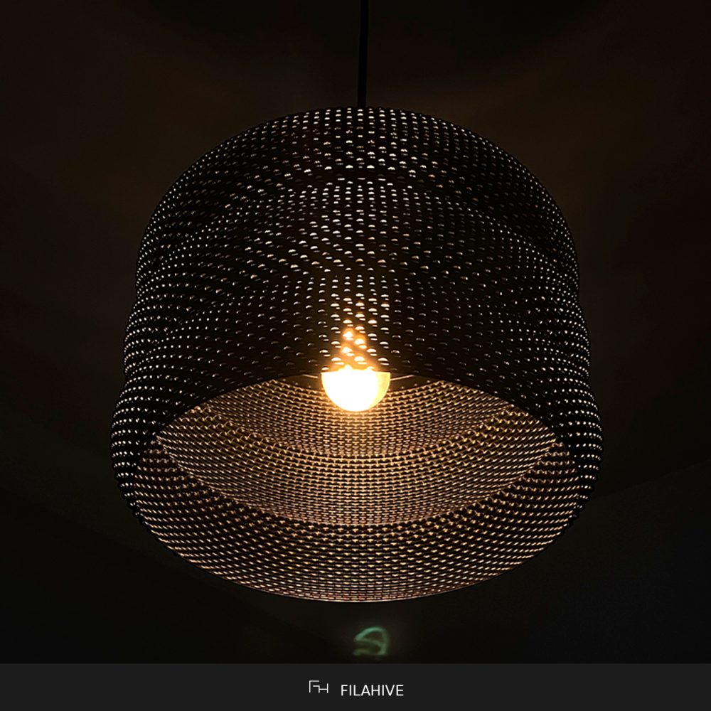 Black Pendant Lamp | Dark Moody Hanging Light | Gothic Minimalist Ceiling Lamp