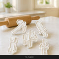 Minecraft Cookie Cutters Set — Creeper, Sword, Pickaxe & More