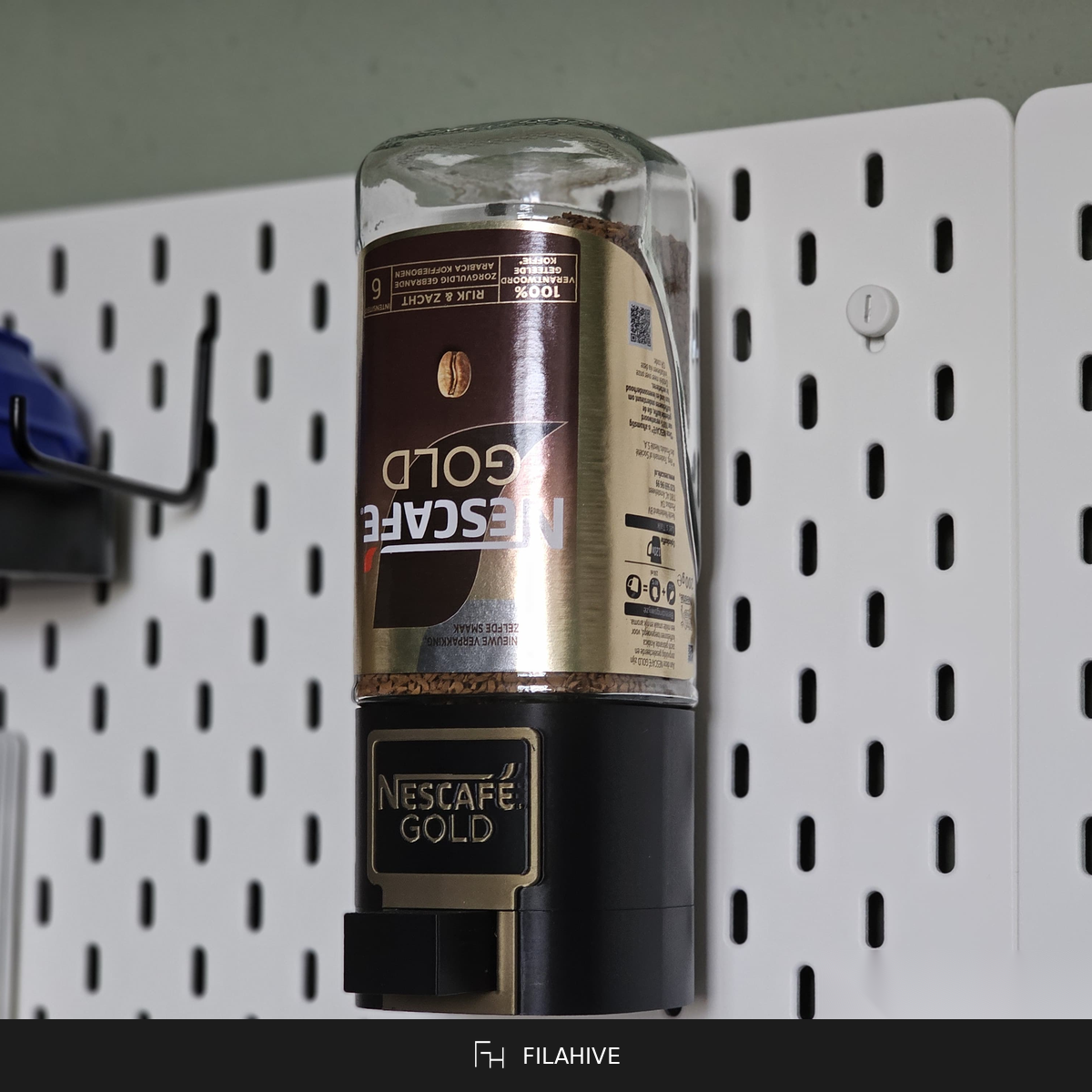 Coffee dispenser in use