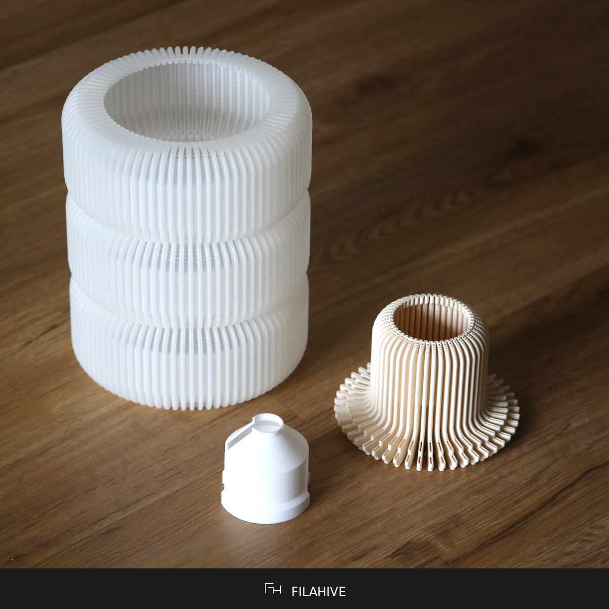 Ribbed Pendant Lamp