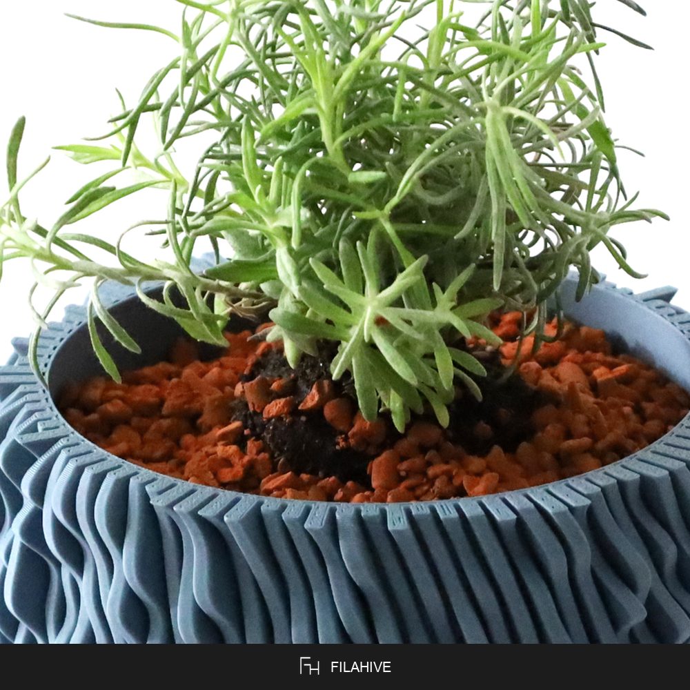 Sea Falcon Self-Watering Planter detail - FilaHive