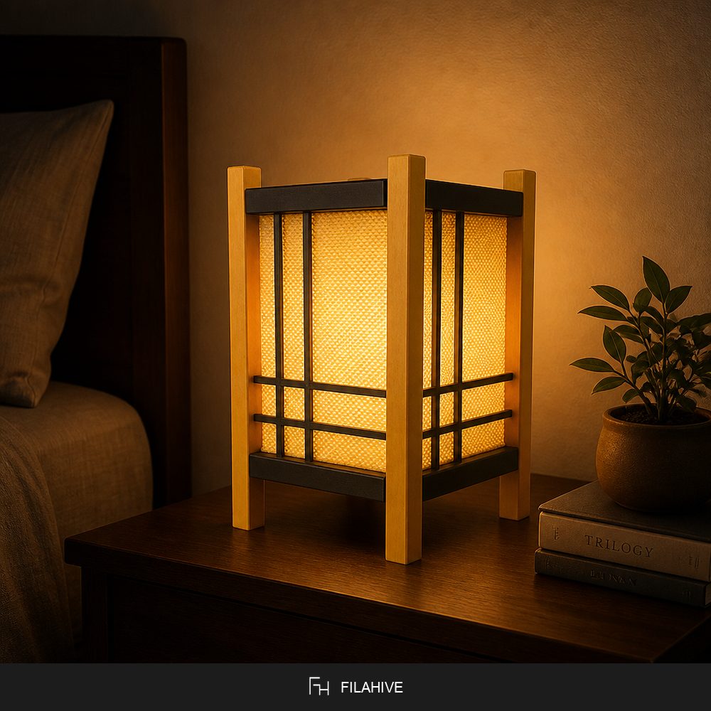 Shoji Lantern Table Lamp - FilaHive