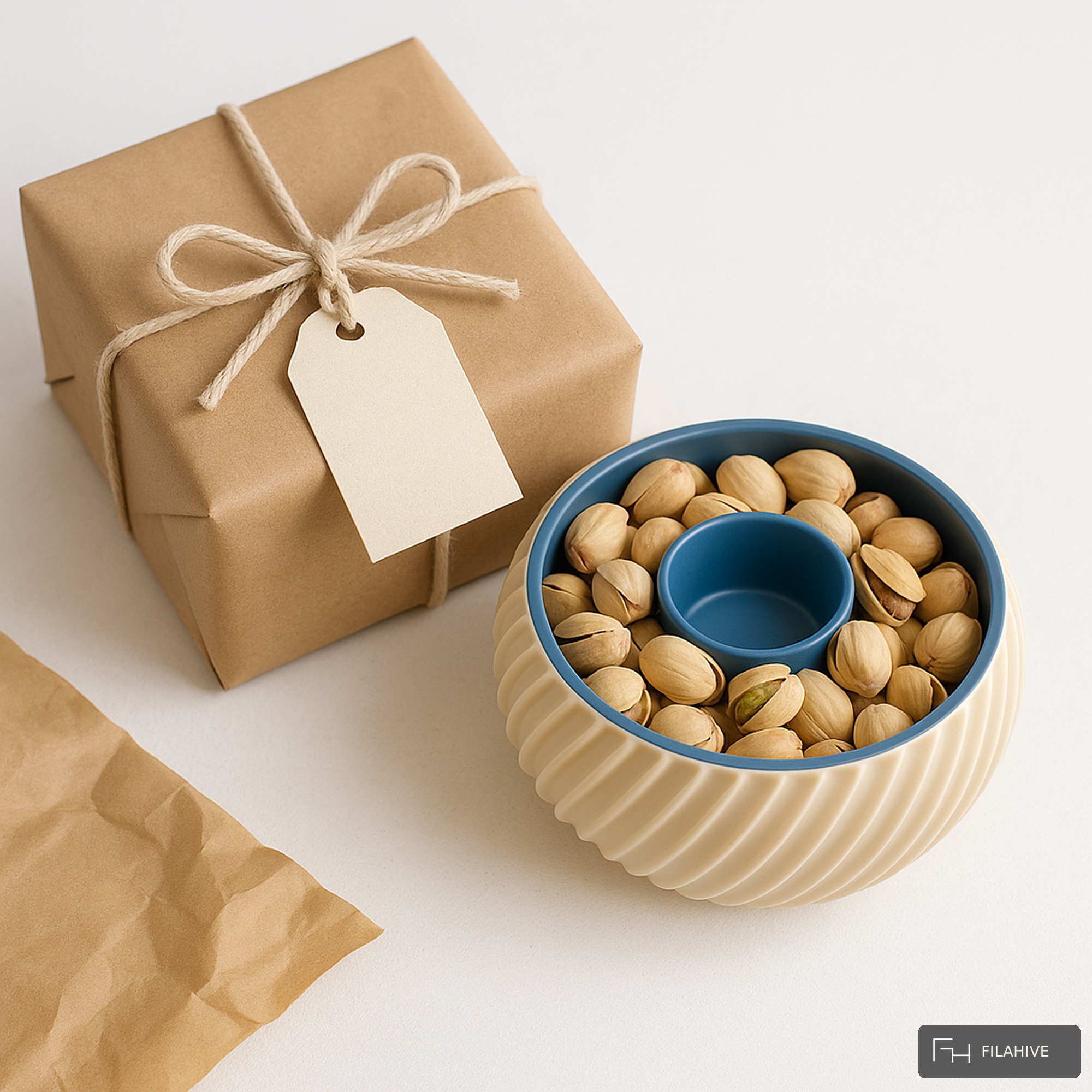 Stylish Pistachio Snack Bowl