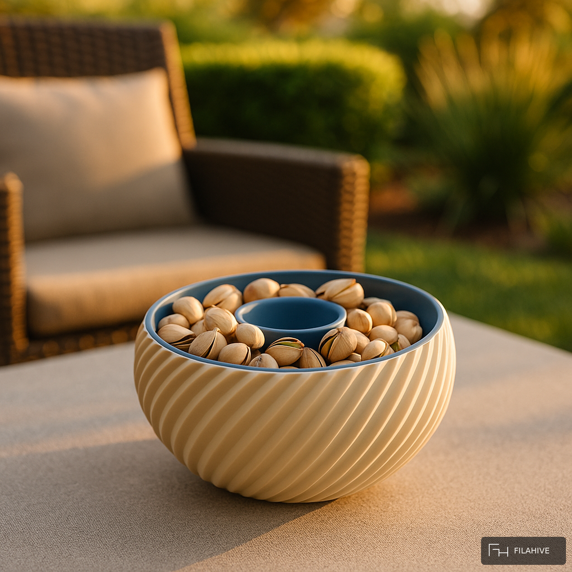 Stylish Pistachio Snack Bowl