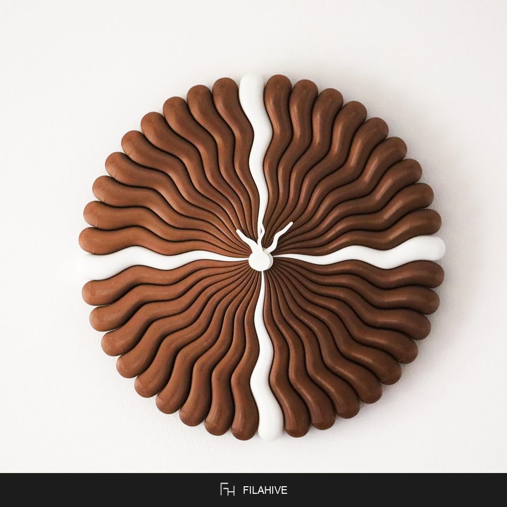Sun O'Clock Sunburst Wall Clock - FilaHive