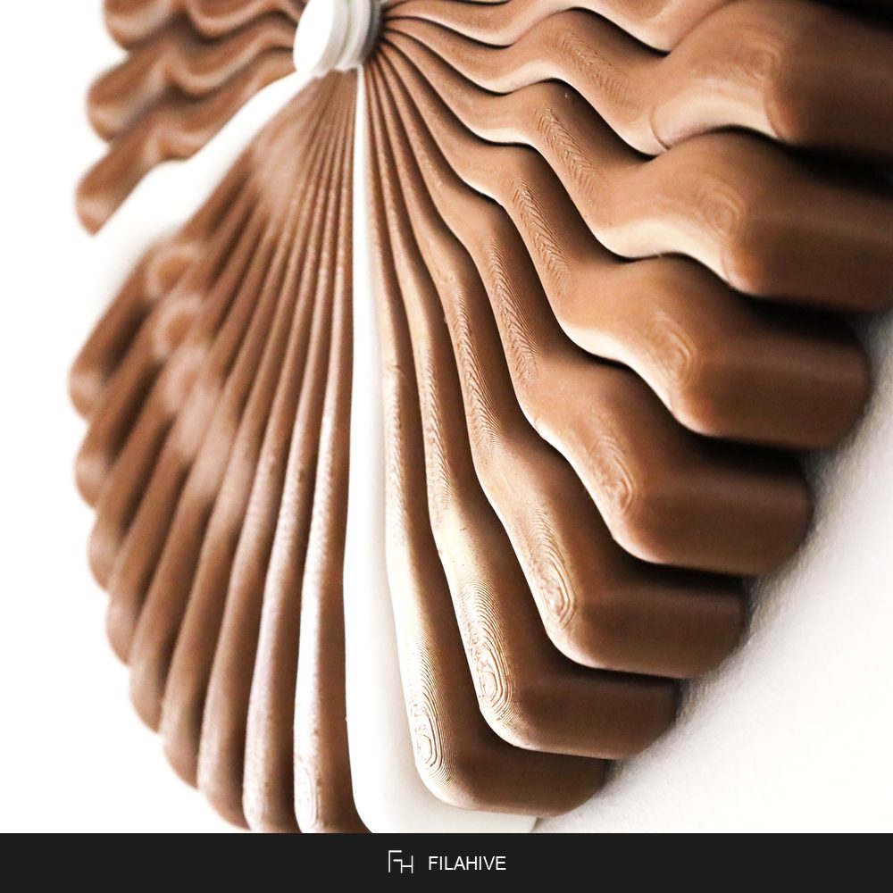 Sun O'Clock Sunburst Wall Clock detail - FilaHive