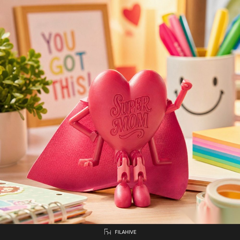 Super Mom Articulated Heart