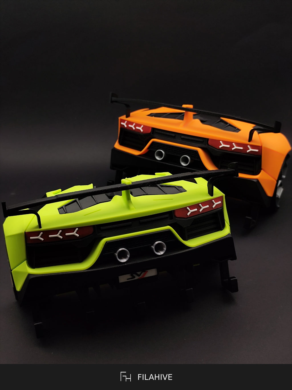 Lamborghini SVJ key holder detail