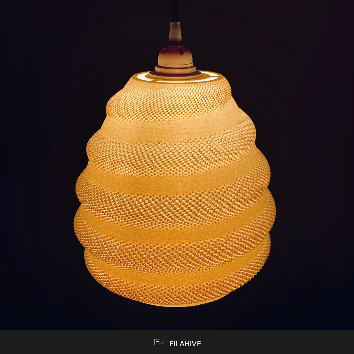 Toro Pendant Lamp — Spiral